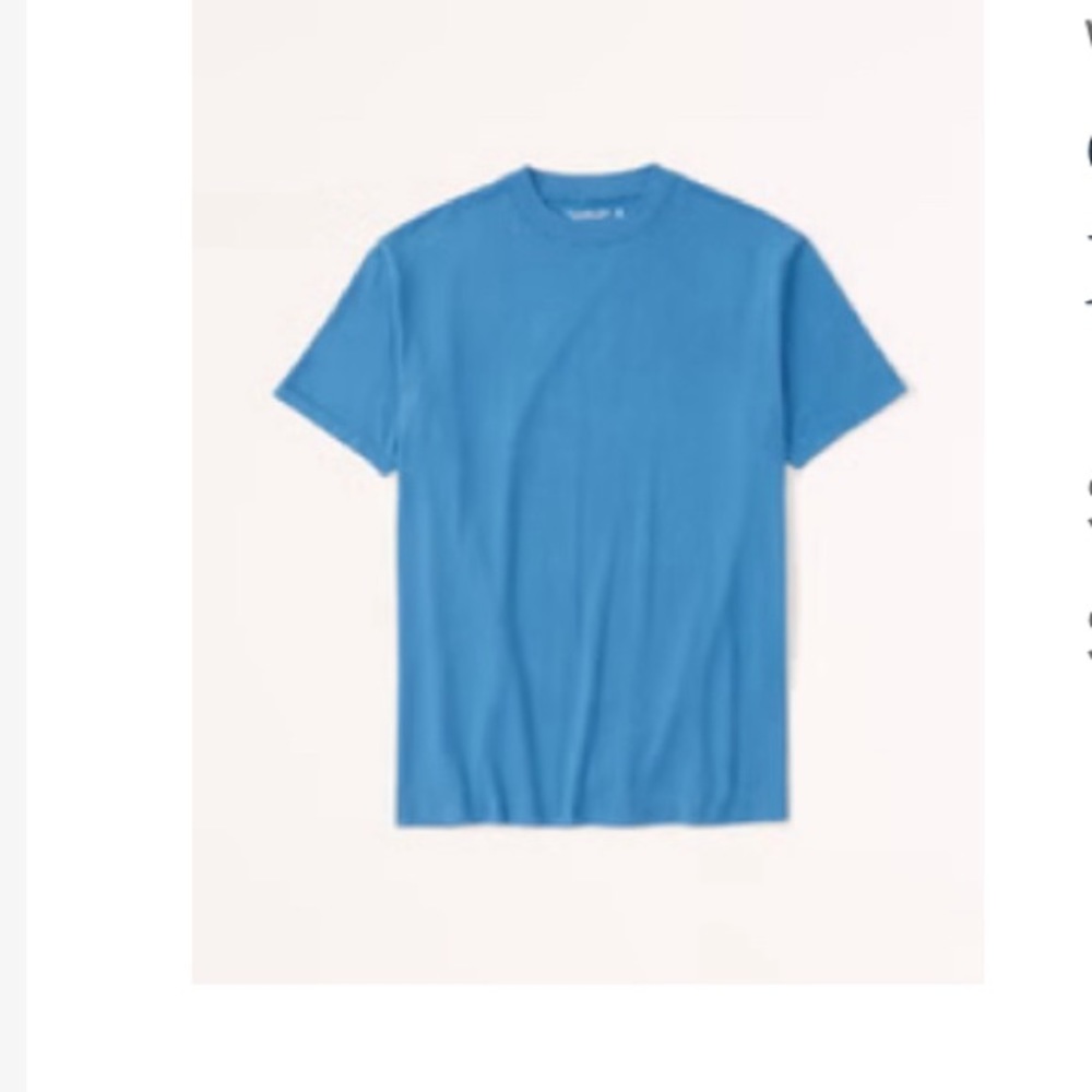 Abercrombie Oversized BF Soft AF Tee